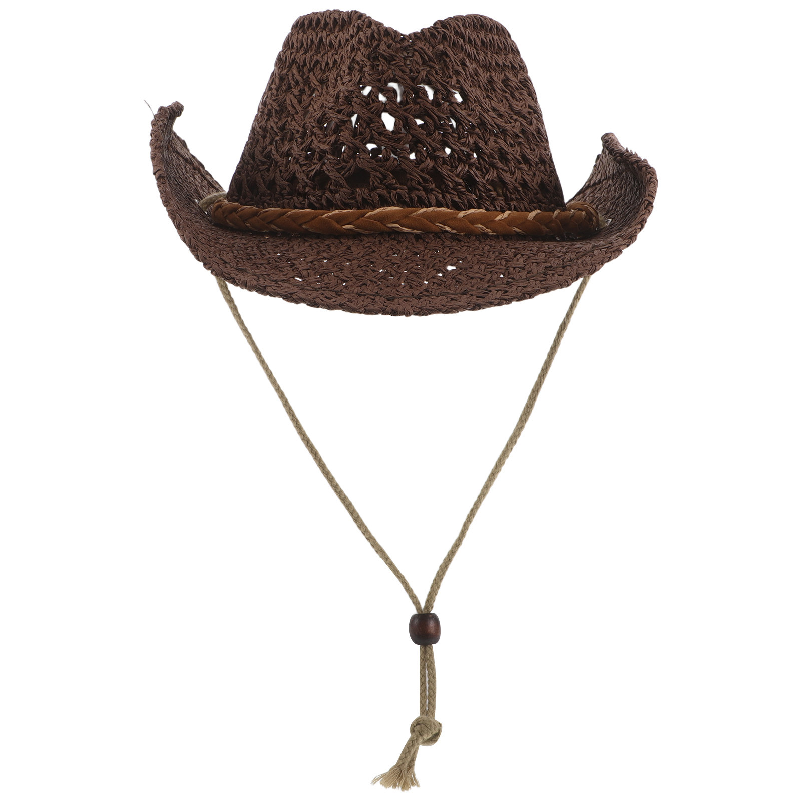 Kids Straw Cowboy Hat Western  - Sun Hat Wide Brim recension och pris