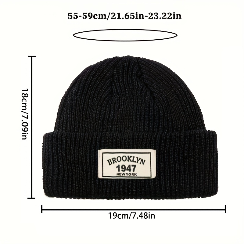Unisex Brooklyn 1947 New York  - Beanie Cuffed Knit recension och pris