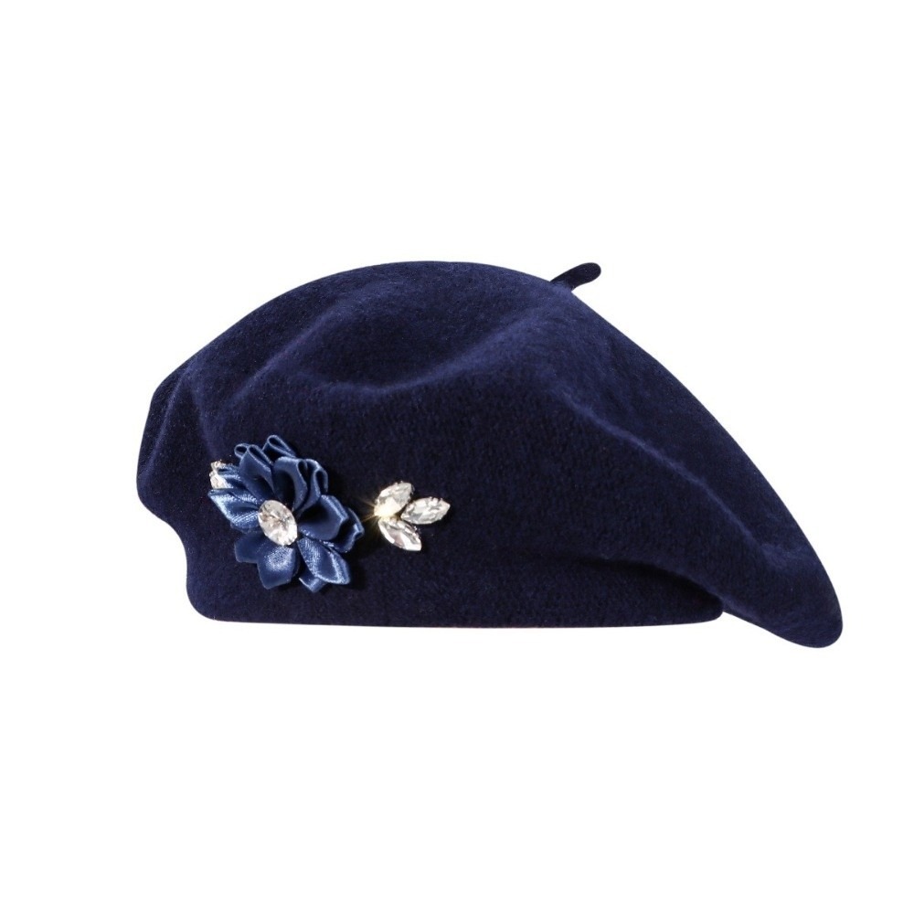 Sweet Solid Color Wool Beret C - Beret French Wool recension och pris