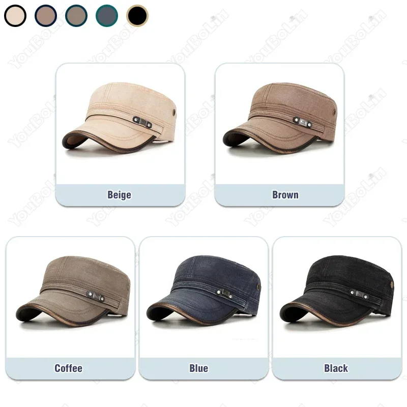 Washed Distressed Faded Leathe - Dad Hat Cotton recension och pris