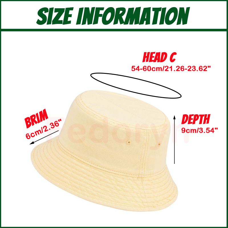 Fedoryn Customized Fishermen's - Bucket Hat Cotton recension och pris