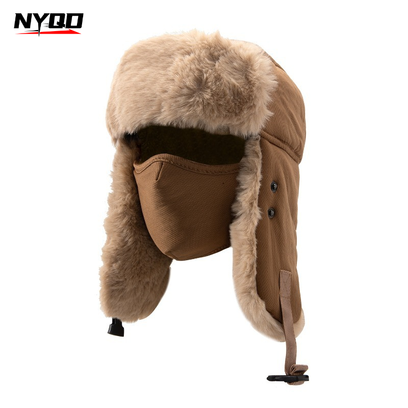 Men Winter Faux Fur Trapper Ha - Trapper Hat Ear Flap recension och pris