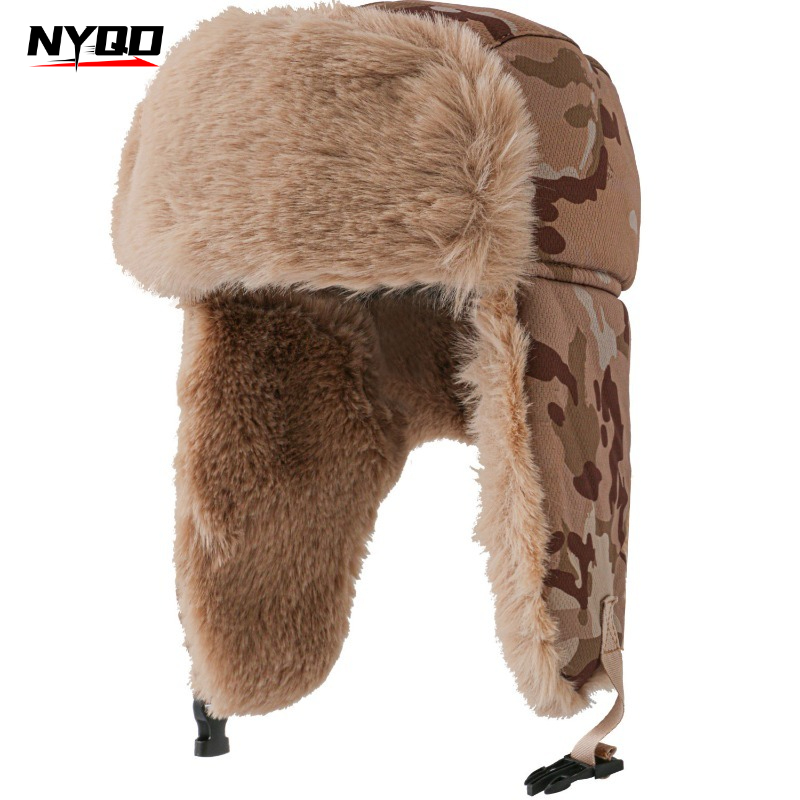 Men Winter Faux Fur Trapper Ha - Trapper Hat Ear Flap recension och pris
