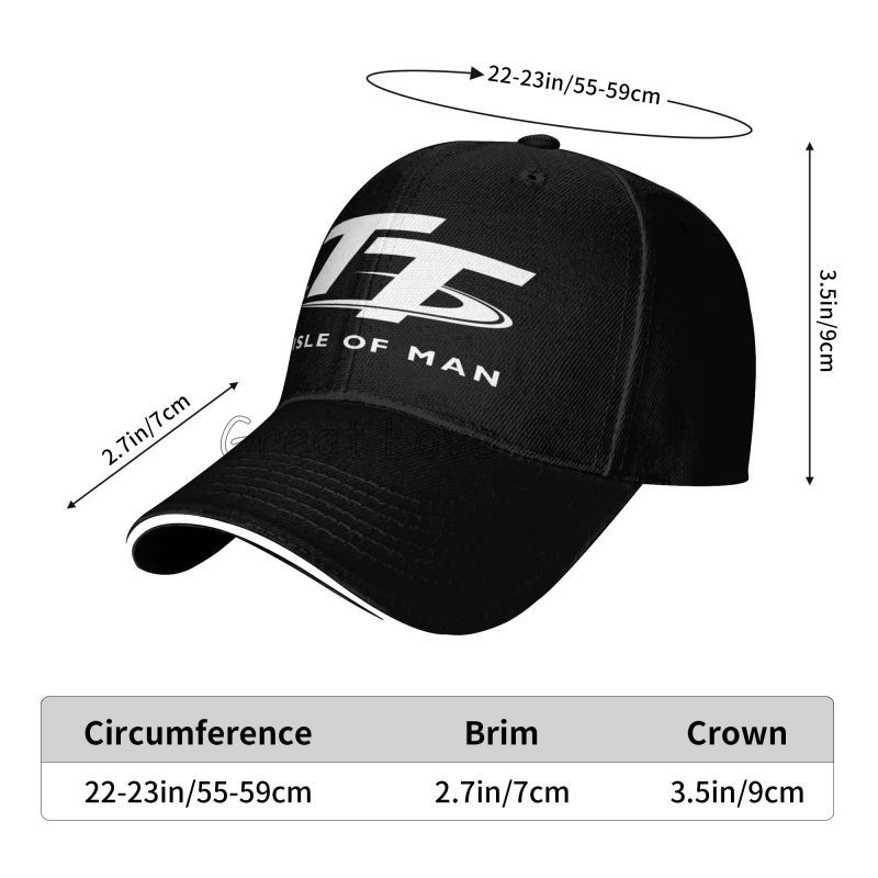 Isle of Man TT Races Motorcycl - Golf Cap Dad recension och pris