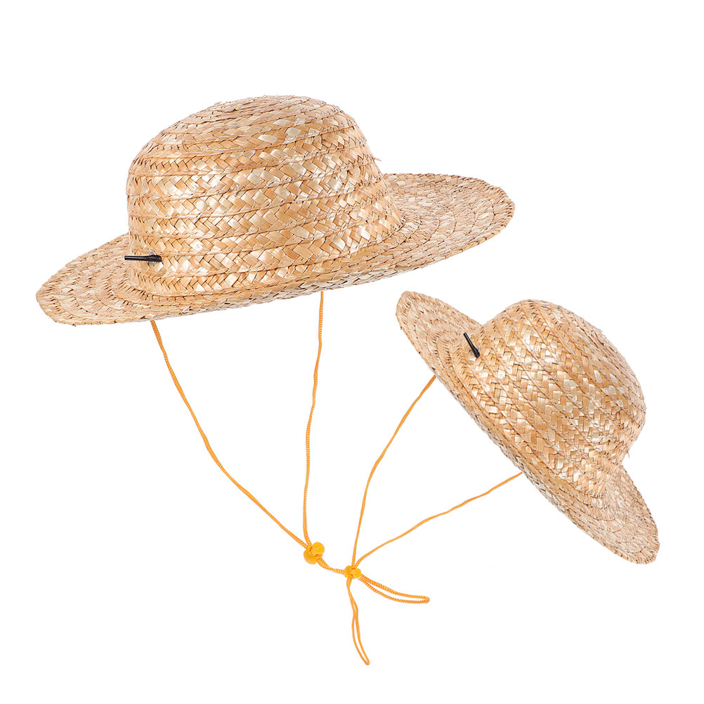Kids Straw Sun Hats 2 Pack Wid - Sun Hat Wide Brim recension och pris