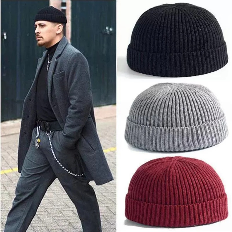 Winter Soft Knitted Beanie Hat - Beanie Cuffed Knit recension och pris