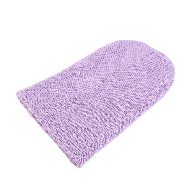 Fashion Solid Color Knit Beani - Beanie Cuffed Knit recension och pris