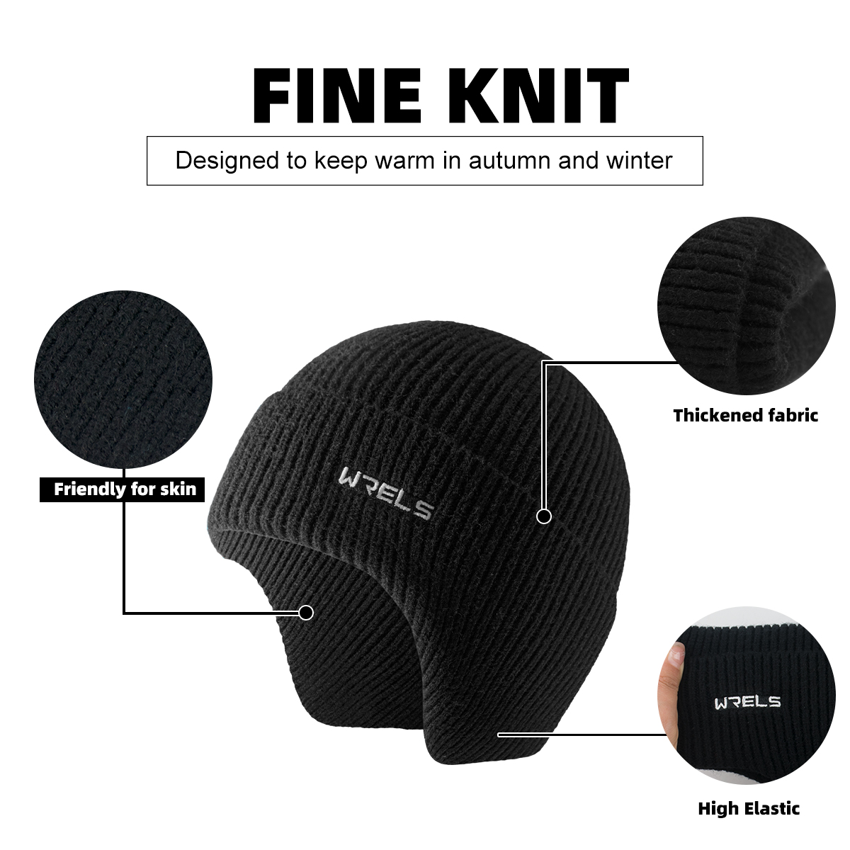 WRELS Winter Helmet Liner Earm - Skull Cap Helmet Liner recension och pris