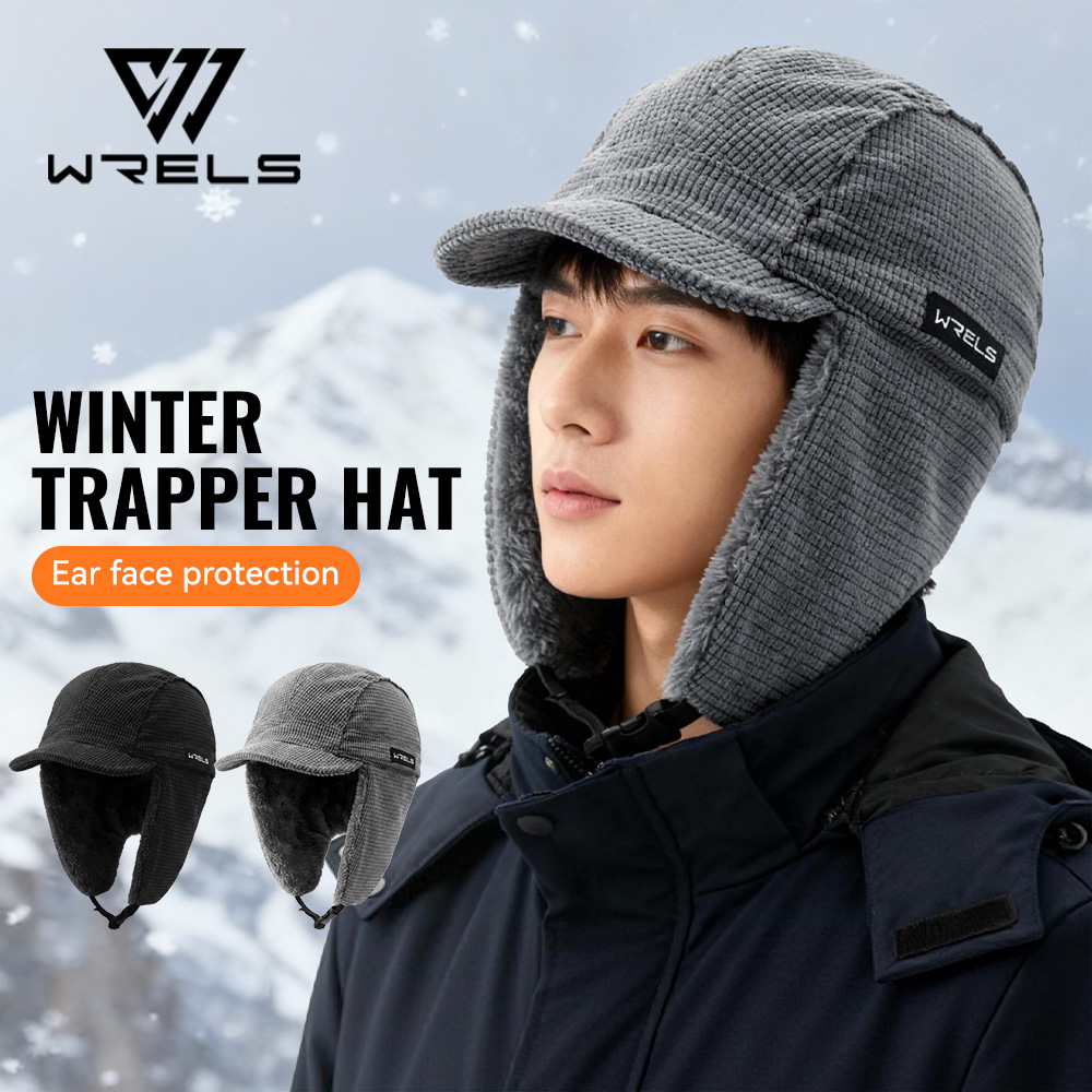WRELS Winter Trapper Hat Windp - Trapper Hat Ear Flap recension och pris