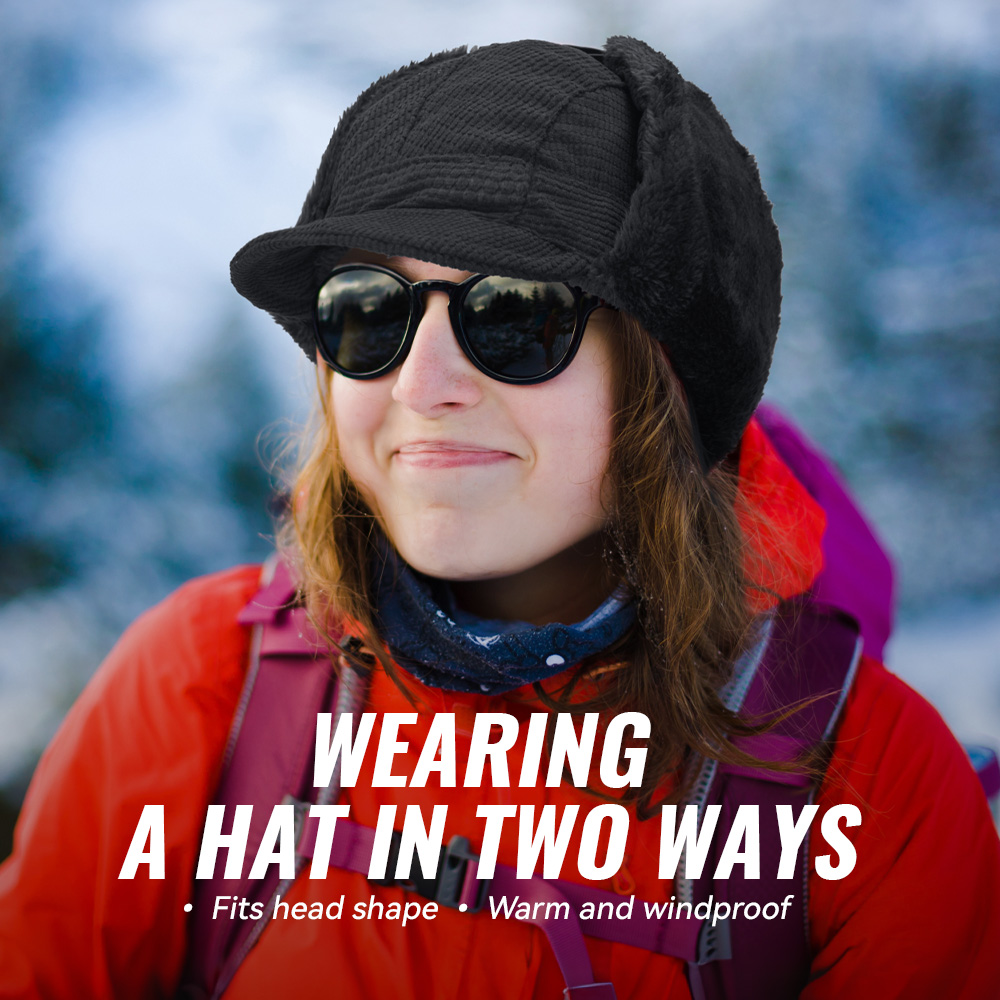 WRELS Winter Trapper Hat Windp - Trapper Hat Ear Flap recension och pris